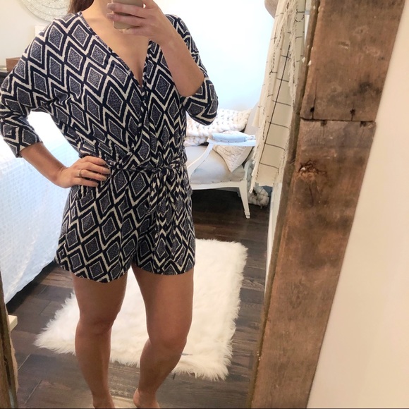 Market & Spruce Pants - Stitch fix Market & Spruce medium ikat romper